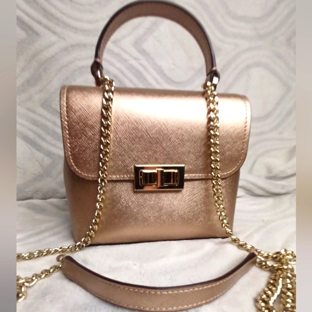 Kate Spade Mini Ina Greta Court Satchel With Crossbody...EUC...6x5x3